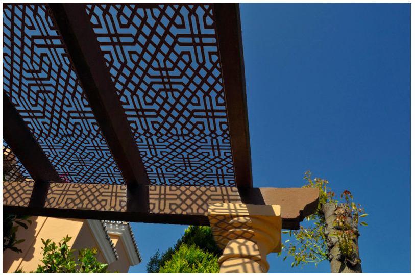 Celosía para pergolas