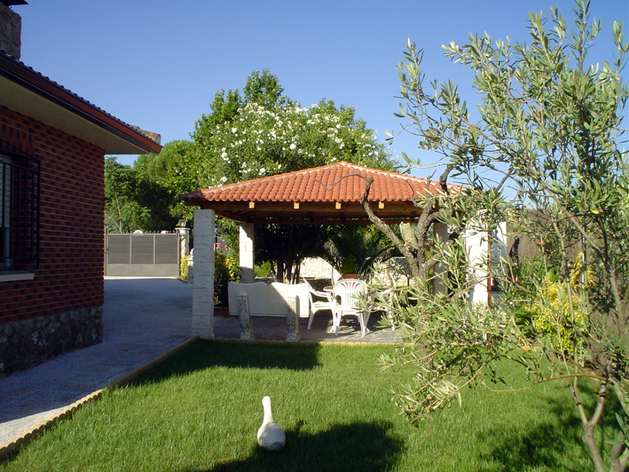 Cenador chalet Toledo