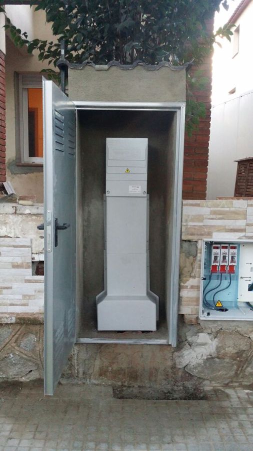 Centralización CGP acometida eléctrica