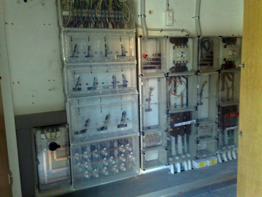 Centralizacion de contadores viviendas y locales.