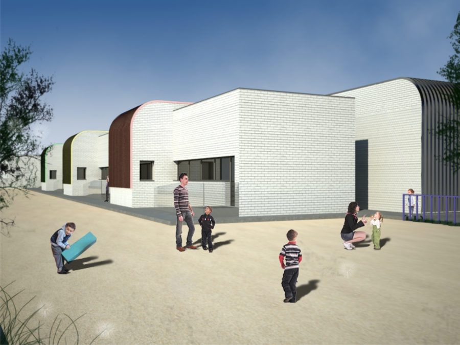 Centro Escolar en La Zarza. Badajoz