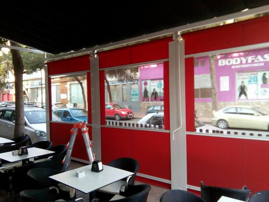 Cerramiento para negocio