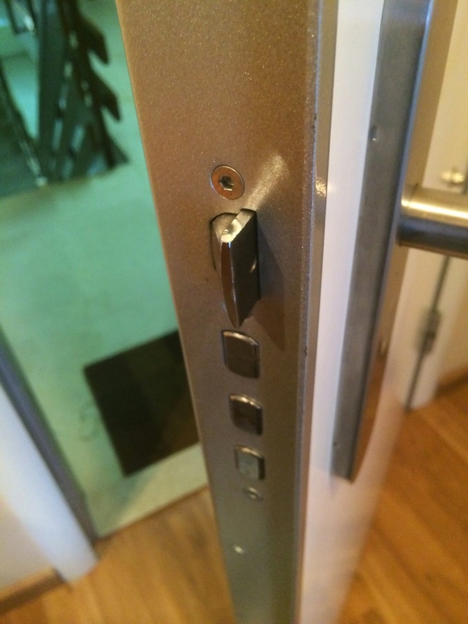 Cerraduras de seguridad embutidas
