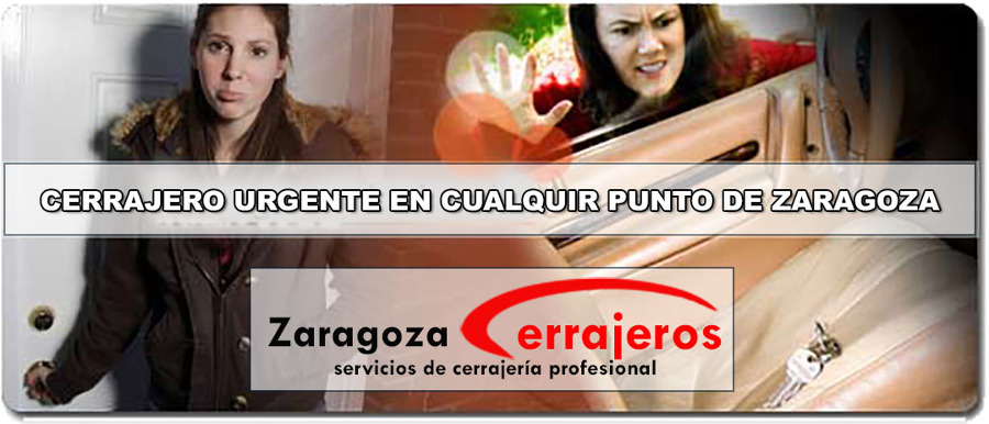 Cerrajero urgente Zaragoza