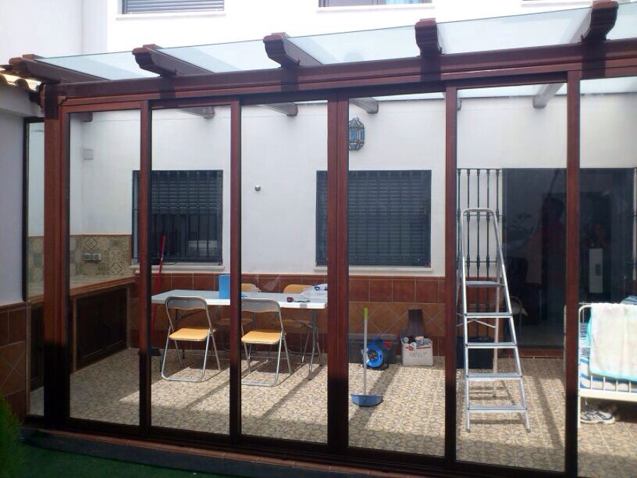 Cerramiento de Aluminio y vidrios