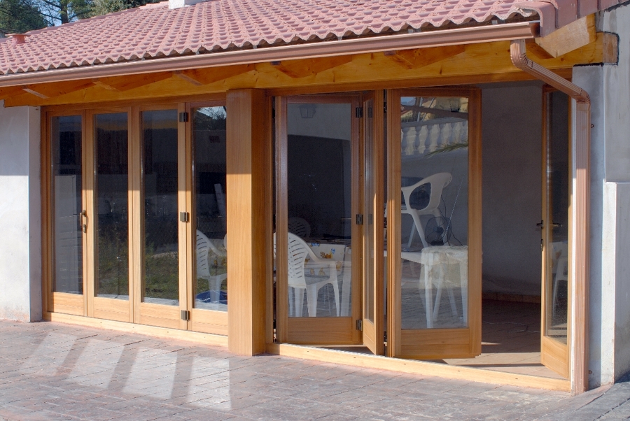 Cerramiento en madera 