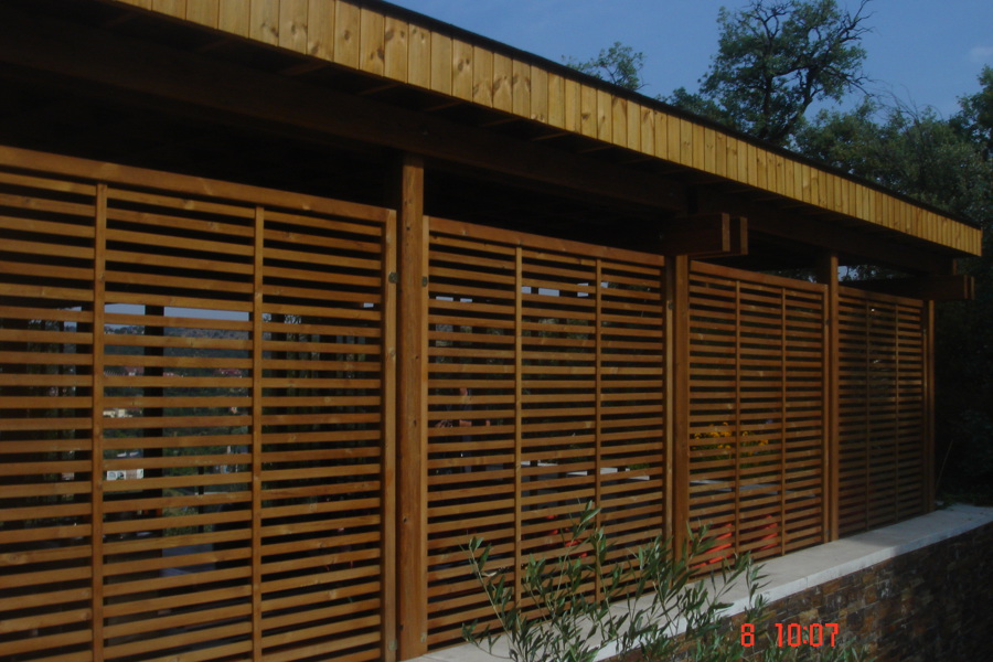 Cerramiento en madera