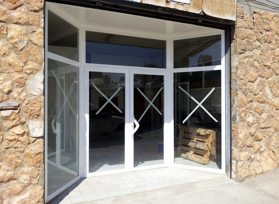 Cerramiento local aluminio serie Europea