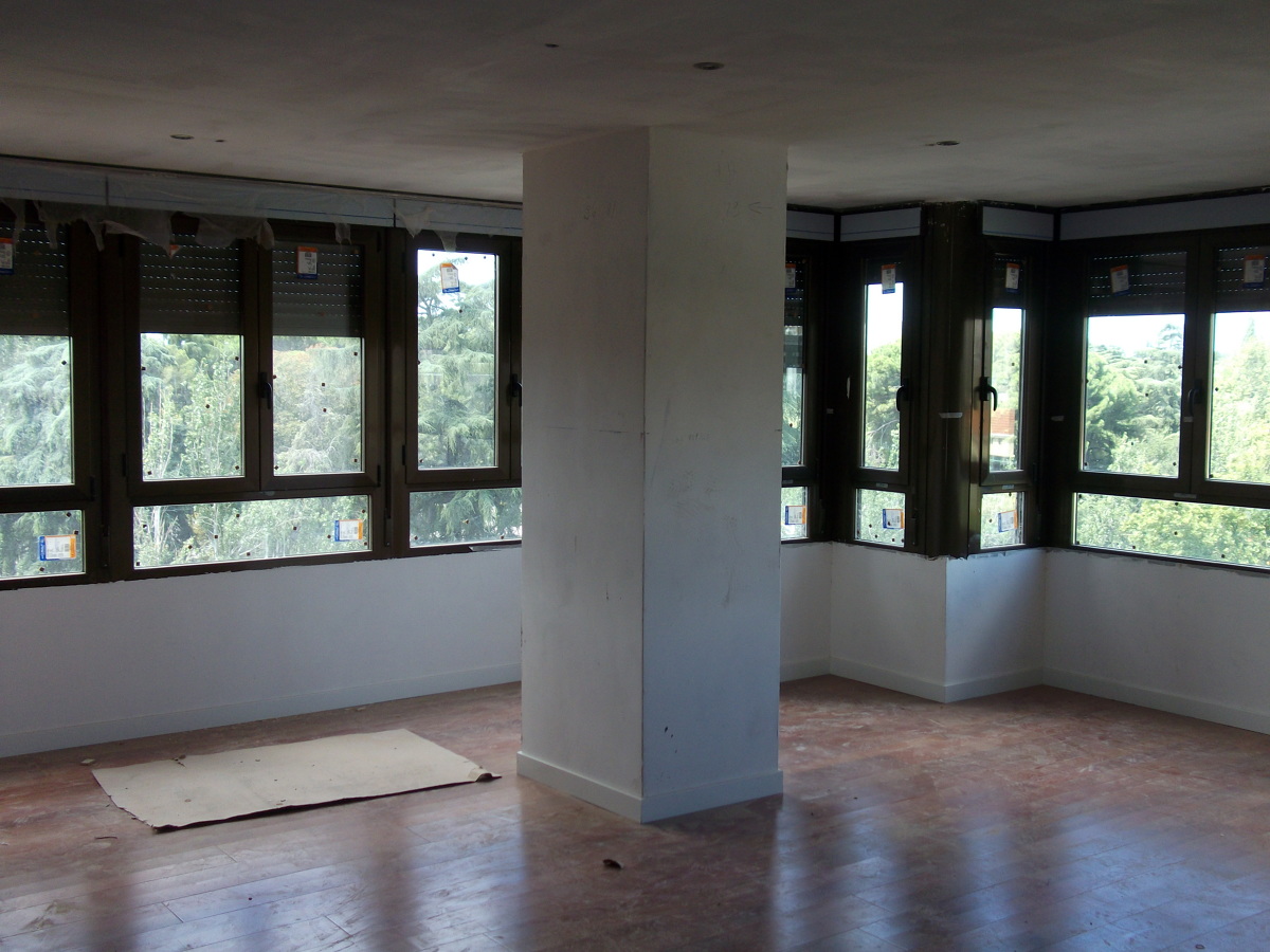 CERRAMIENTO TERRAZA BRONCE