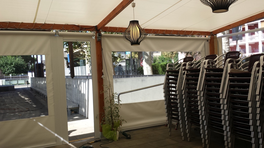 cerramiento terraza restaurante