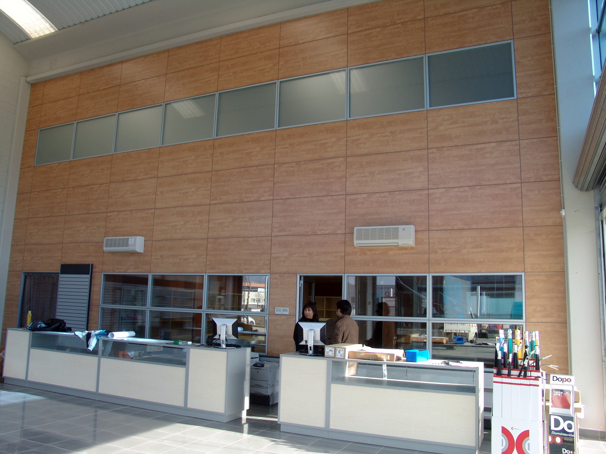 CERRAMIENTOS MAMPARA ENTRE PLANTAS