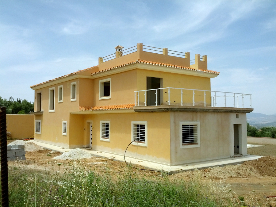 CHALE EN CONSTRUCCION