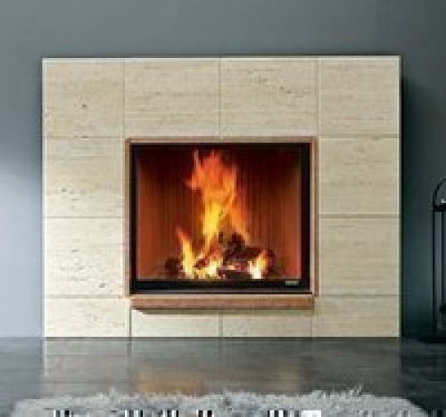 Chapado en travertino romano