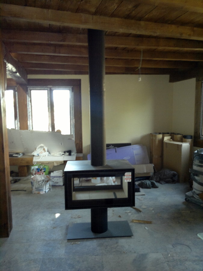 CHIMENEA A DOS CARAS