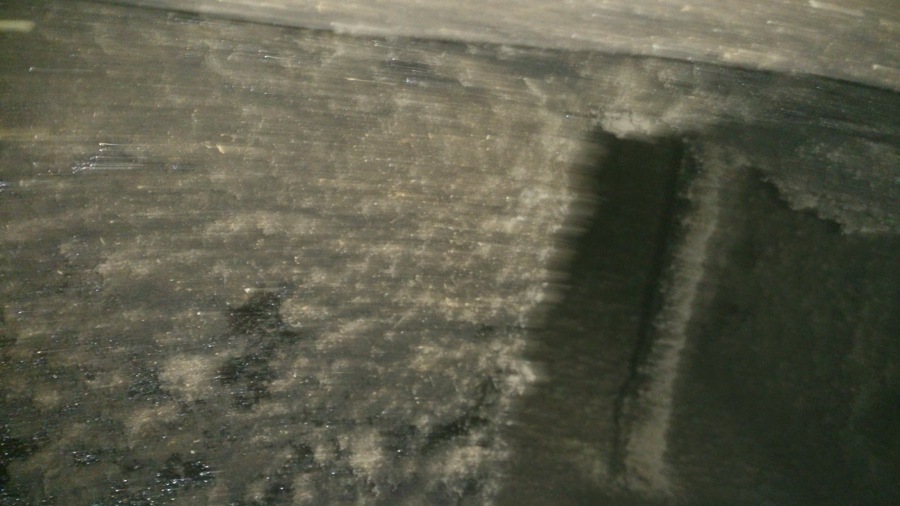 Chimenea con hollín