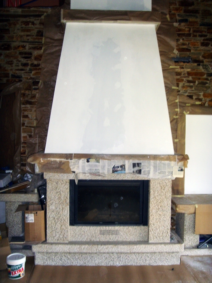 chimenea de sala