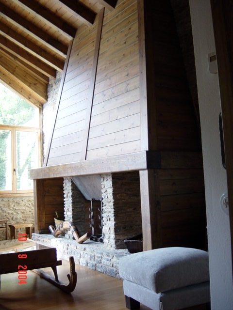 Chimenea, fuego a tierra