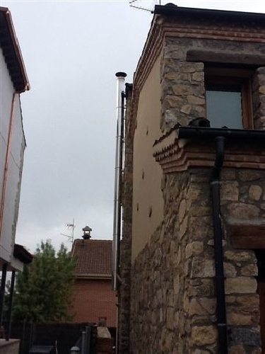 Chimenea inox inox doble pared 