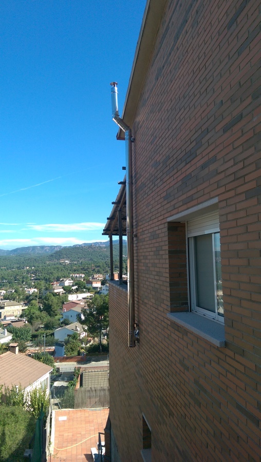 Chimenea modular inox