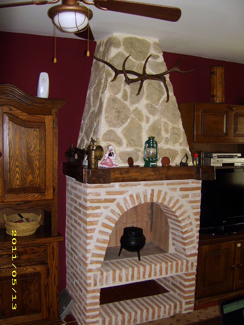 Chimenea rustica