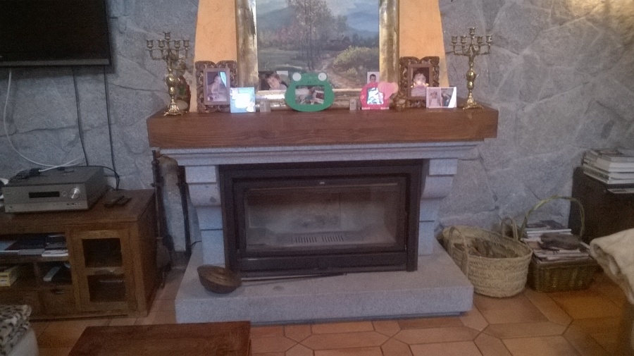 chimenea rustica 
