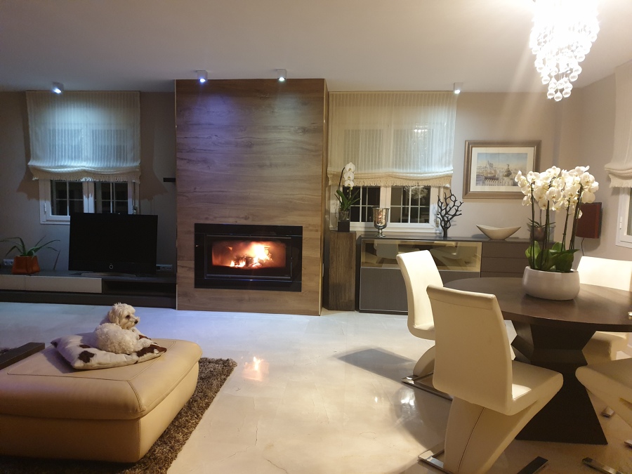 Insert Carbel Kronos 100 marco Cristal de Chimeneas Molina