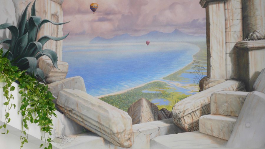 Paredes y techo, Rey del Mediterrany 02