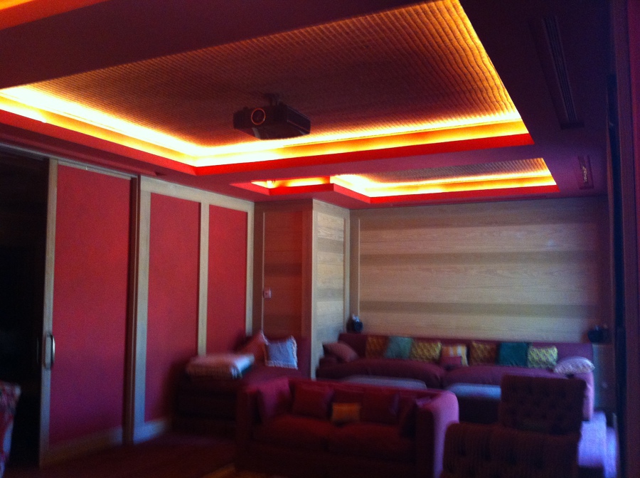 Cine en casa de campo