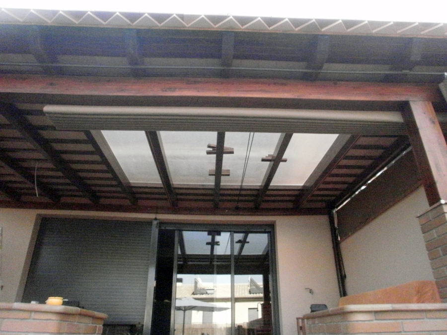 CLARABOLLA EN PERGOLA EXTERIOR