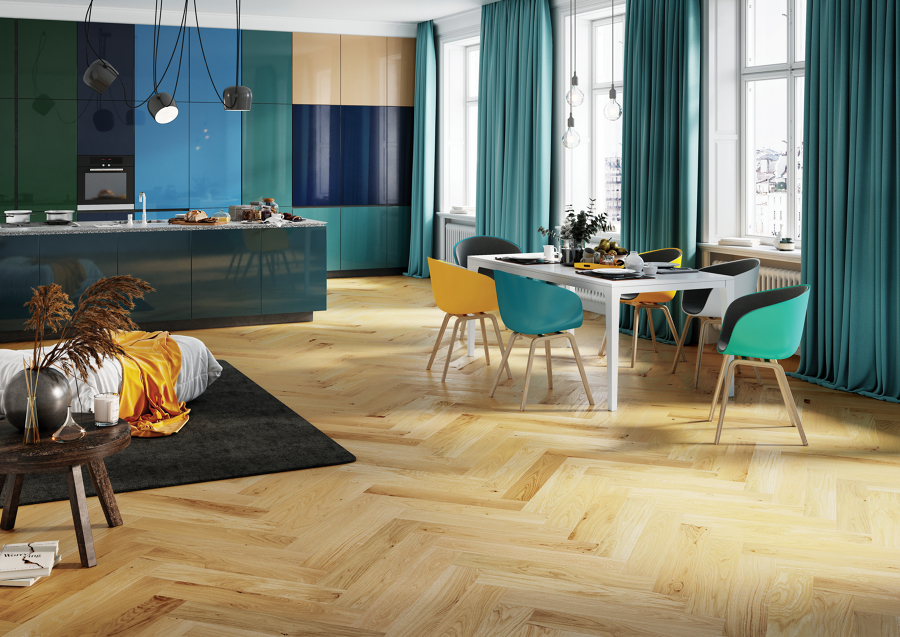Parquet natural espiga 1