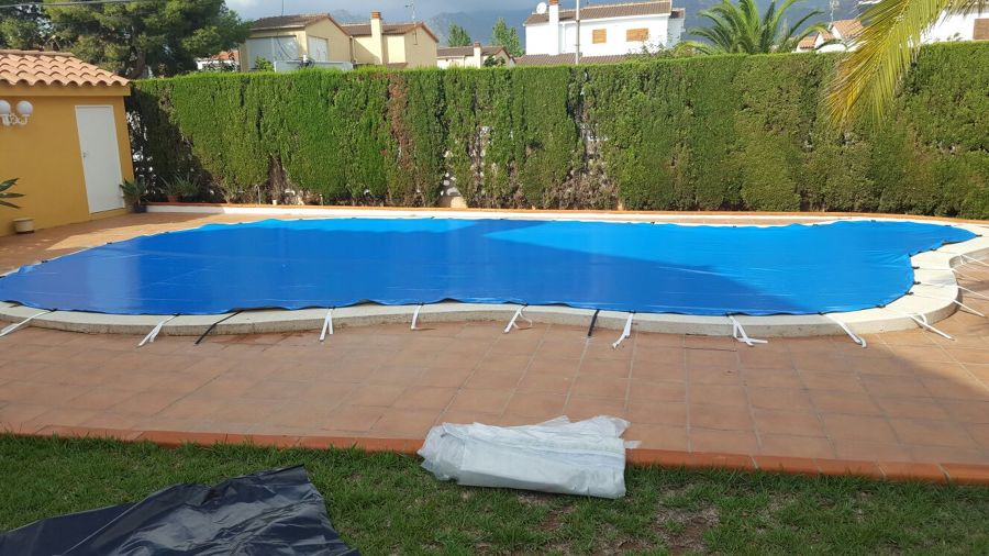 Instalación de cobertor