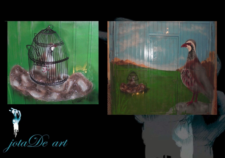 cochera particular, graffiti