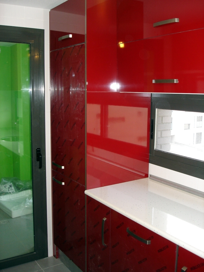 Cocina de alto brillo