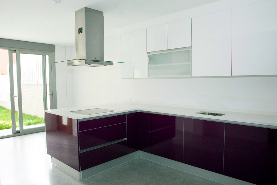 Cocina de la promoción de 2 exclusivas viviendas