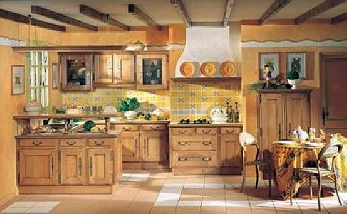 cocina de madera 
