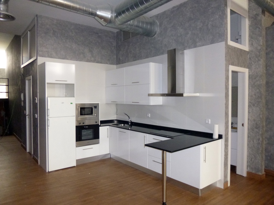 Cocina de un loft