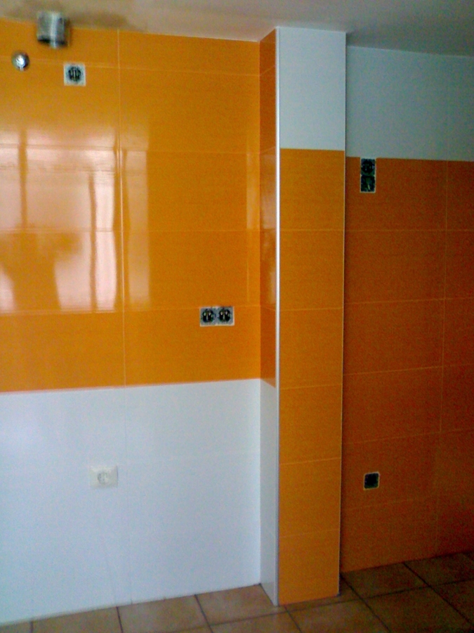 Cocina en dos colores