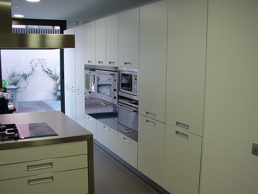 Cocina en una casa de la zona alta de Barcelona