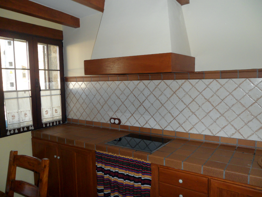 cocina encimera de obra