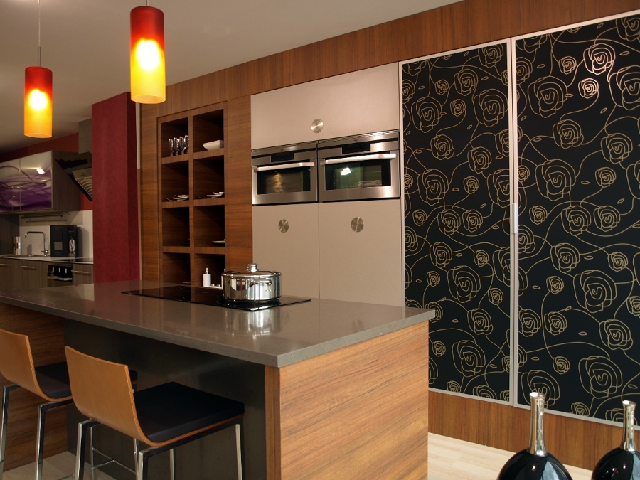 cocina josman madera de teka escaparate de el albericia