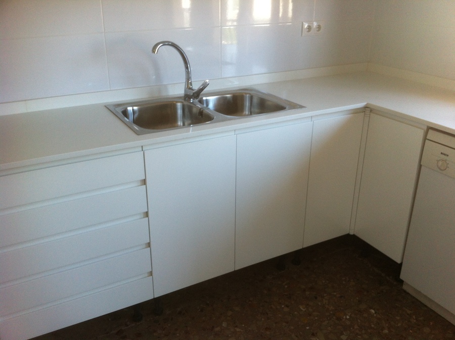 COCINA LACADA EN BLANCO