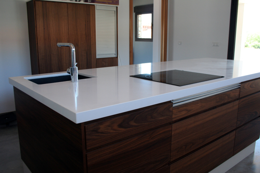 cocina lineas rectas