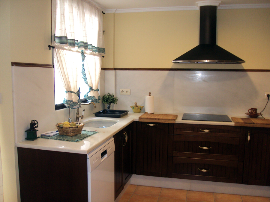cocina madera roble  2