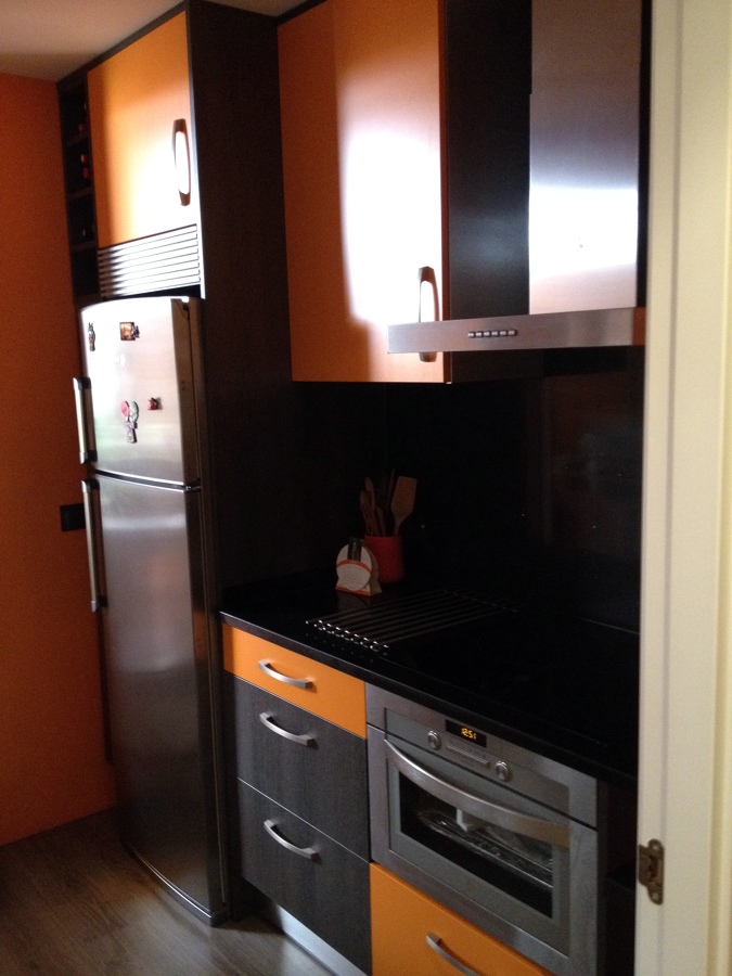 COCINA PEQUEÑA MODERNA