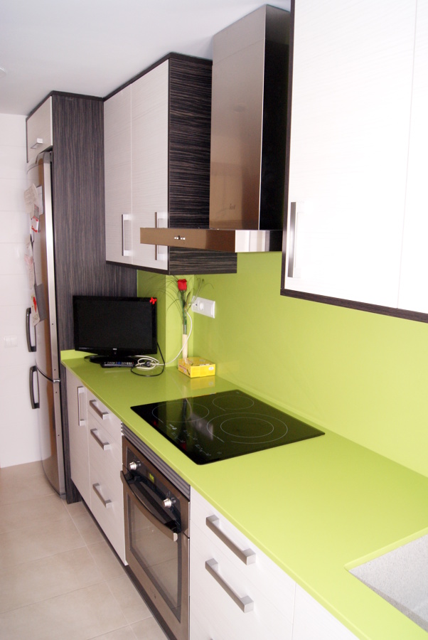 cocina pistacho otra vista