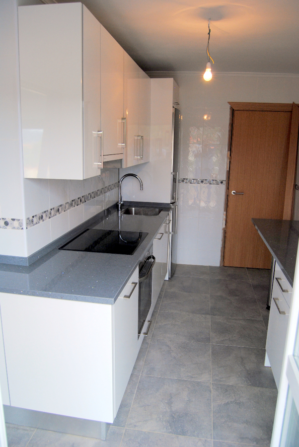 Cocina realizada en Gorliz - Vizcaya