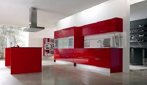 Cocina Roja brillo