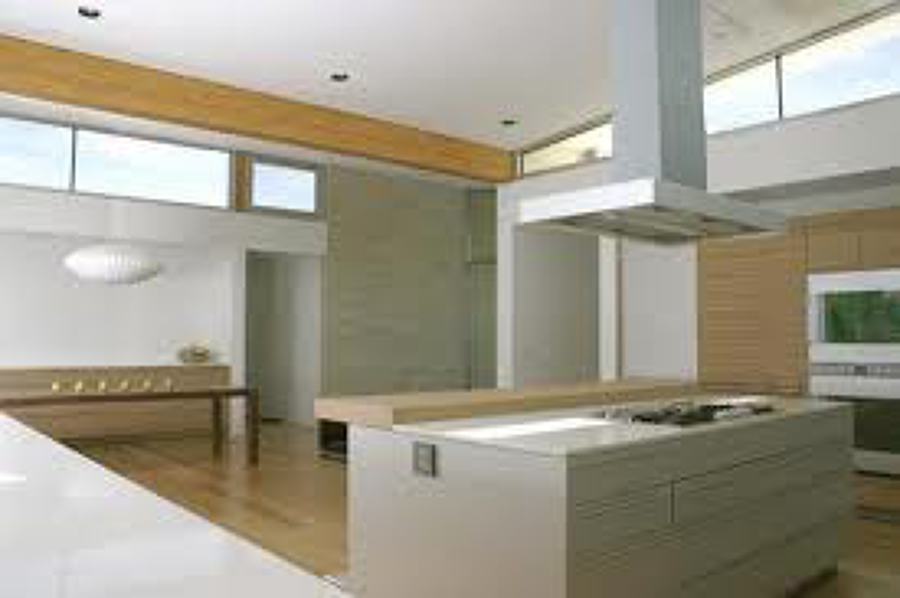 cocina-salon amplia y luminosa