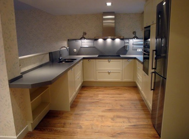 Cocina Silestone Expo Volcano