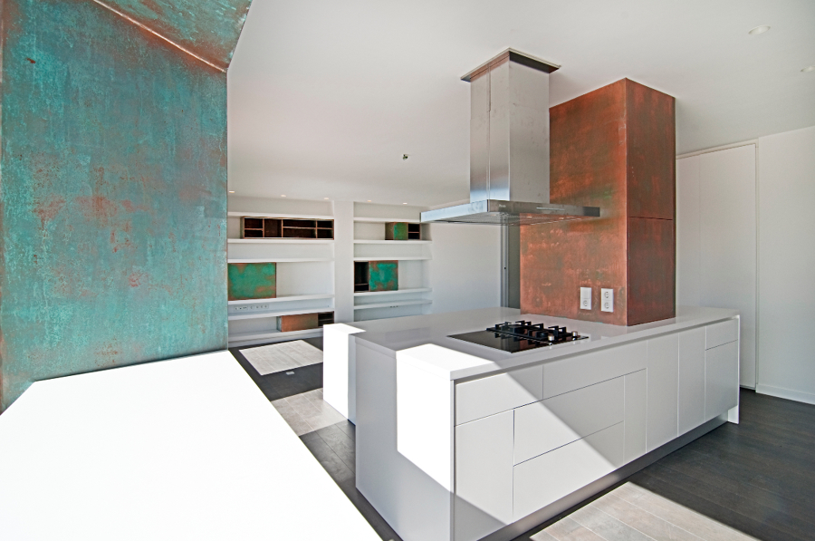 cocina y salón de diseño